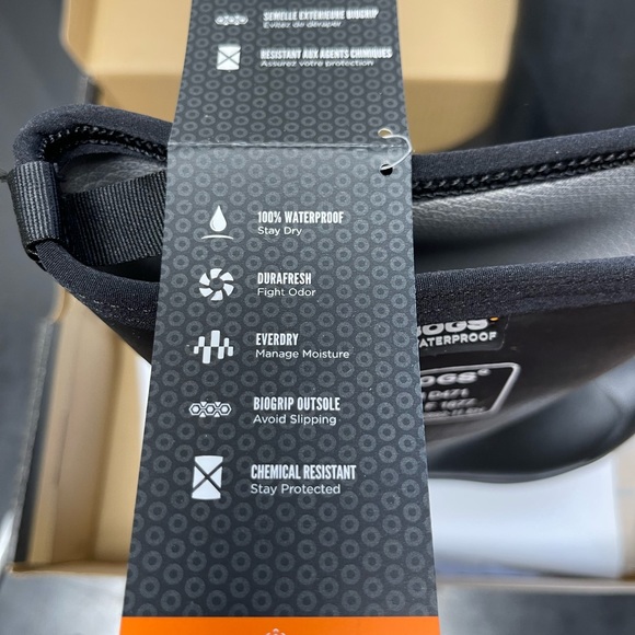 NIB Men 10, All Environments/Terrain Working 100% Waterproof Stay Dry - Picture 12 of 16